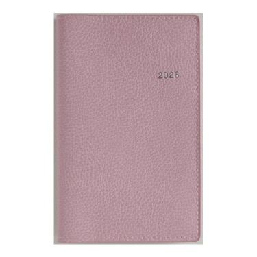 2026年3月始まり手帳 週間ブロック B7 ティーズビュー6（852）ダスティピンク