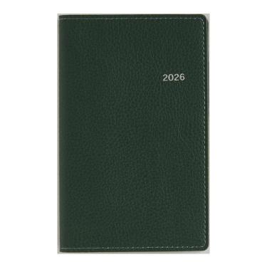 2026年3月始まり手帳 週間レフト B7 ティーズビュー3（854）パイングリーン