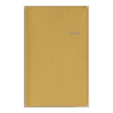 2026年3月始まり手帳 週間ブロック B7 ティーズビュー5（857）カームイエロー