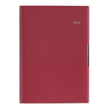 2026年3月始まり手帳 週間バーチカル B6 フェルテ8（883）モーヴピンク