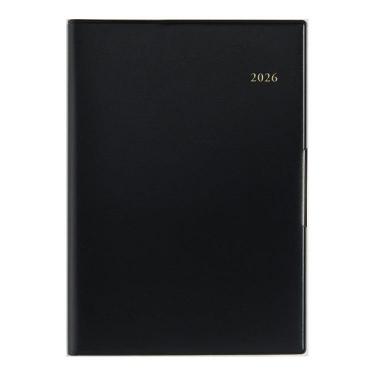 2026年3月始まり手帳 週間ブロック B6 フェルテ3（884）黒