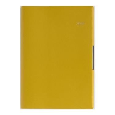 2026年3月始まり手帳 週間ブロック B6 フェルテ10（890）イエロー