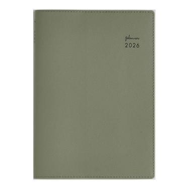 2026年3月始まり手帳 月間 B6 リラクレール2 月曜始まり（605）セージ