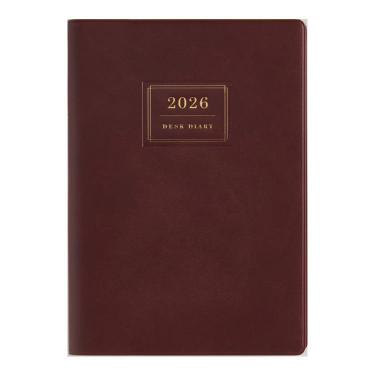 2026年4月始まり手帳 デイリー A5 業務日誌（903）エンジ