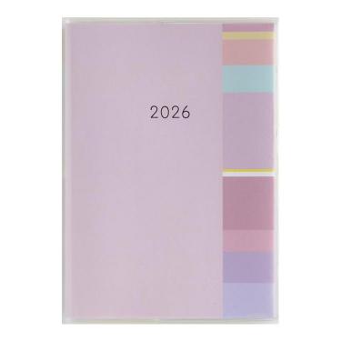 2026年3月始まり手帳 月間 B6 ミアクレール5（920）パープル
