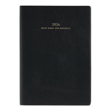 2026年4月始まり手帳 週間ブロック B5 ビジネス日誌（932）黒