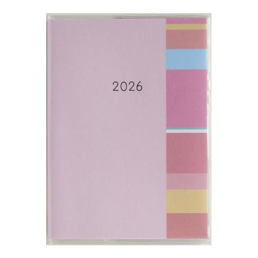 2026年3月始まり手帳 月間 A6 ミアクレールコケット3（937）ピンク