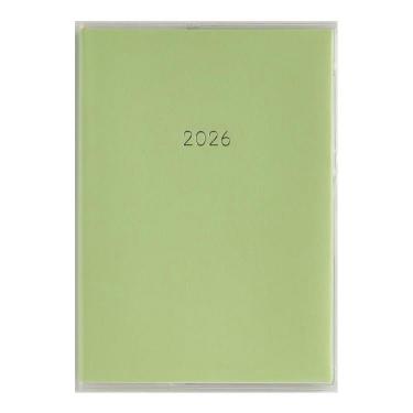 2026年3月始まり手帳 月間 A6 ミアクレールコケット4 月曜始まり（938）グリーン