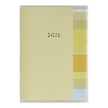 2026年3月始まり手帳 月間 A5 ミアクレールグラン3（947）イエロー