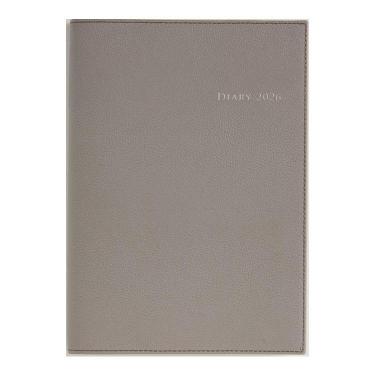 2026年3月始まり手帳 週間バーチカル A5 デスクダイアリーカジュアル7（967）ウォームグレイ