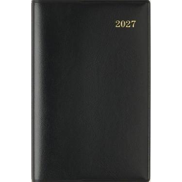 2026年12月始まり 週間レフト B7 ビジネス手帳小1 黒