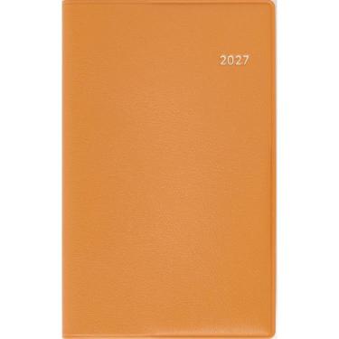 DURSTON X-mid 1 PRO 1度使用 ポリクロシートセット 週末価格 2027年1月始まり手帳 週間ブロック B7 ティーズミニ3 オレンジ