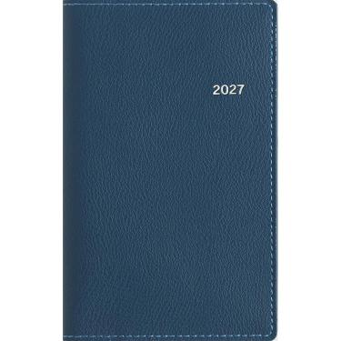 2026年12月始まり手帳 週間ブロック B7 ティーズビュー5 ネイビー
