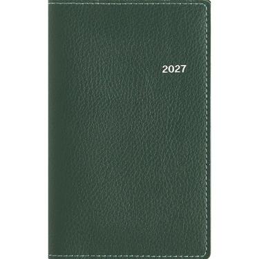 2026年12月始まり手帳 週間レフト B7 ティーズビュー4 ダークグリーン
