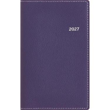 2026年12月始まり手帳 週間ブロック B7 ティーズビュー7 プラム