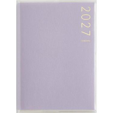 2026年12月始まり手帳 週間ブロック B7 ティーズピュア4 ライラック