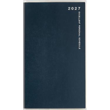 2026年11月始まり手帳 月間 手帳判 リベルデュオ7 ヴィンテージ・インディゴ