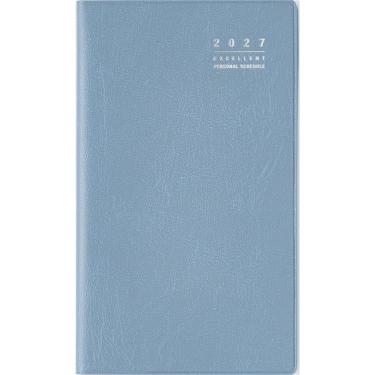 2026年11月始まり手帳 月間 手帳判 リベルインデックス7 月曜始まり ペールブルー