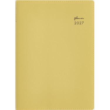 2026年12月始まり手帳 月間 B6 リラクレール5 月曜始まり ターメリック