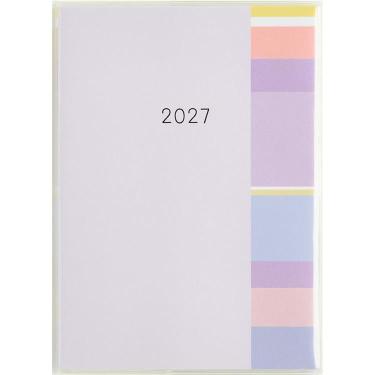 2026年12月始まり手帳 月間 B6 ミアクレール5 パープル
