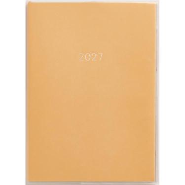 2026年12月始まり手帳 月間 B6 ミアクレール4 月曜始まり オレンジ