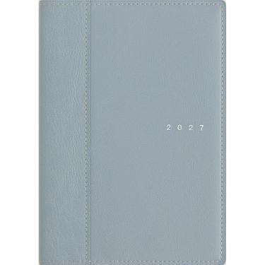 2027年1月始まり手帳 週間バーチカル B6 シャルム4 スモーキーブルー