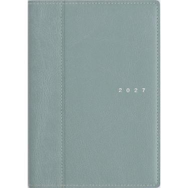 2027年1月始まり手帳 週間バーチカル B6 シャルム8 フィールドグリーン