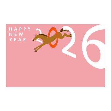 お年玉付き年賀はがき A-54 5枚入り