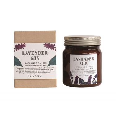 ボタニカルボトルズ キャンドル ラベンダージン