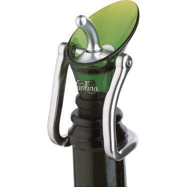 カラー シャンパンストッパー&ポアラー グリーン