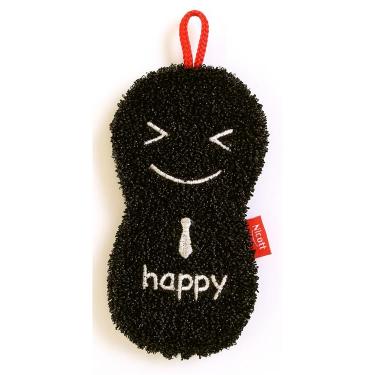 ニコニコスポンジ ハッピー ブラック