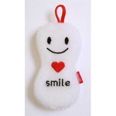 ニコニコスポンジ スマイル ホワイト