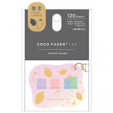 ココフセン タス チャームふせん ストロベリーミルク