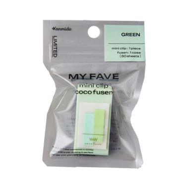 ミニクリップ ココフセン MY FAVE グリーン