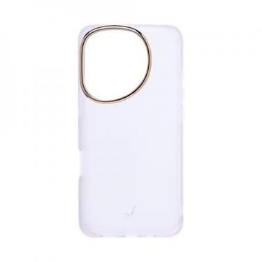 ｉＰｈｏｎｅ１６Ｐｒｏ用　クリアカラー耐衝撃ハードケース　ゴールド／クリアサリスティ