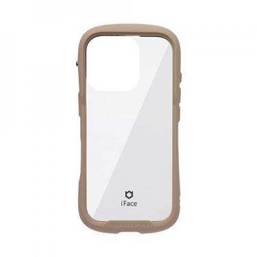ｉＰｈｏｎｅ１６Ｐｒｏ用　ｉＦａｃｅ　Ｒｅｆｌｅｃｔｉｏｎ　強化ガラスクリアケース　ベージュ