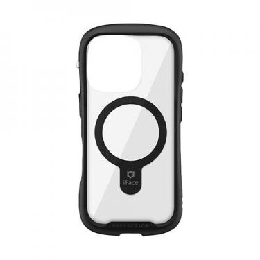 ｉＰｈｏｎｅ１６Ｐｒｏ用　ｉＦａｃｅ　Ｒｅｆｌｅｃｔｉｏｎ　ＭａｇＳｙｎｑ　強化ガラスクリアケース　ブラック