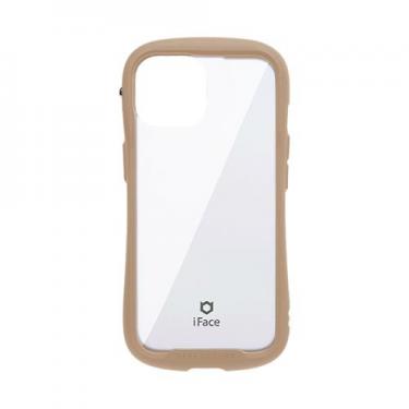 iPhone15/14/13用 iFace Reflection 強化ガラスクリアケース ベージュ