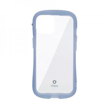 iPhone15/14/13用 iFace Reflection 強化ガラスクリアケース ペールブルー