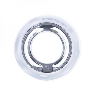 iFace BeBling MagSynq対応 リングホルダー ホワイトオーロラ