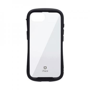 iPhone16e用 iFace Reflection 強化ガラスクリアケース ブラック