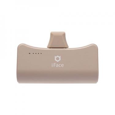 iFace ダイレクトモバイルバッテリー 5000mAh ベージュ