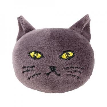 めぇたん♡＊月と猫ステンド背景アクリル表札＊４辺４５度斜めカット＊ＵＶ印刷 ひま様専用＊月と猫のステンドグラス背景アクリル表札＊透明4辺