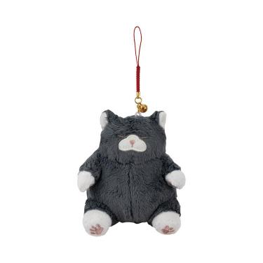 御守りマスコット くろねこのまぐろ