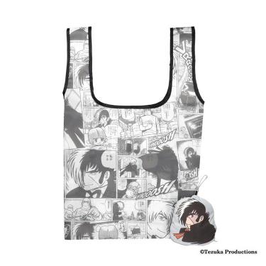 ポーチ付きエコバッグ 22L ブラック・ジャック【ロフト限定】