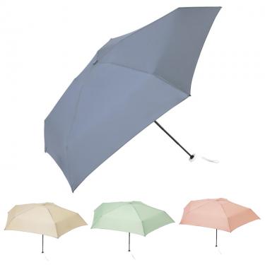 折りたたみ傘 リトルユーミニ ブルーグレー