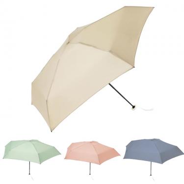 折りたたみ傘 リトルユーミニ ベージュ