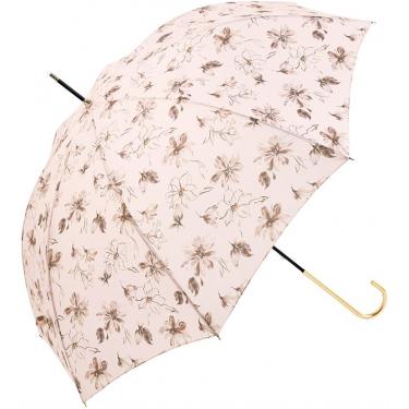 長傘 トーンフラワー ピンク