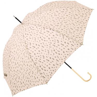 長傘 レオパード ピンク