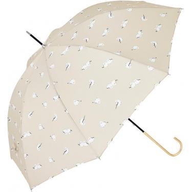 長傘 シマエナガ グレー